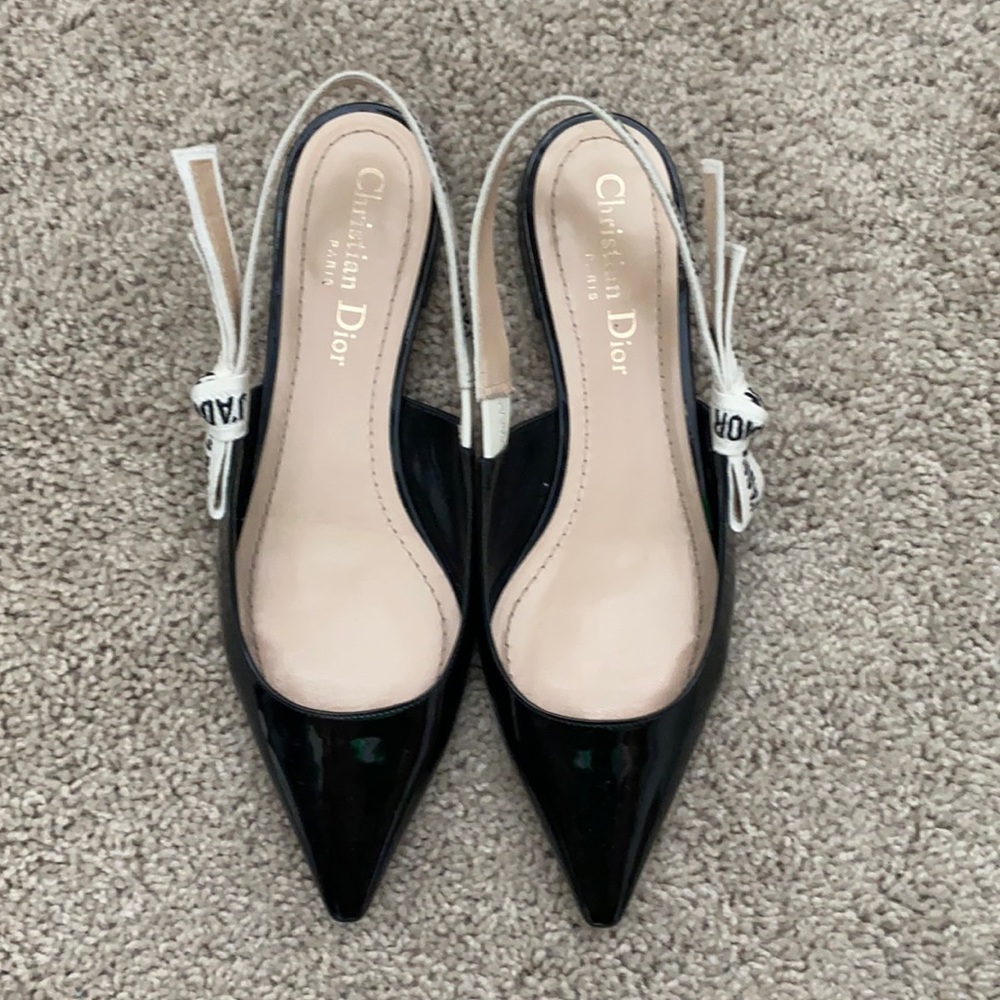 J’Adior Slingback Ballerina flat size 6